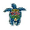 Patch Ecusson Thermocollant Save the Turtles 6 x 6 cm
