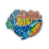 Patch Ecusson Thermocollant Baleine Big Dream 5 x 5,50 cm