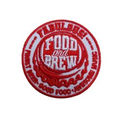 Patch Ecusson Thermocollant + 1 OFFERT Surprise Fabulous Food 5 x 5 cm