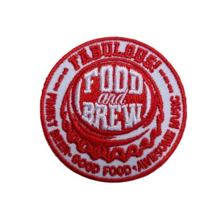 Patch Ecusson Thermocollant + 1 OFFERT Surprise Fabulous Food 5 x 5 cm
