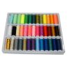 Lot de 39 bobines de fil à coudre 100% polyester 100 mètres par bobine