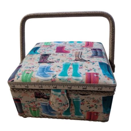 Boite à Couture avec casier de rangement Paradise 20 x 20 cm