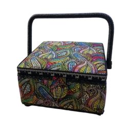 Boite à Couture avec casier de rangement Paradise 20 x 20 cm