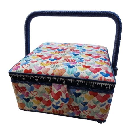 Boite à Couture avec casier de rangement Paradise 20 x 20 cm
