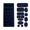Patch Autocollant Imperméable Réparation Doudoune 13 pièces Coloris Marine