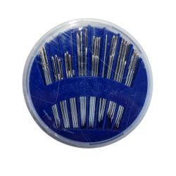 Boîte de 30 Aiguilles à Coudre Assorties en métal Kit de Couture