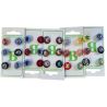 Lot de 30 Boutons animaux multicolores plastique 15 mm