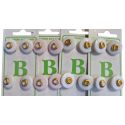 Lot de 30 Boutons animaux multicolores plastique 15 mm