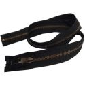 Fermeture eclair Métal 55 cm Coloris Noir Maille 5 mm Séparable blouson