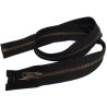 Fermeture eclair Métal 55 cm Coloris Noir Maille 5 mm Séparable blouson