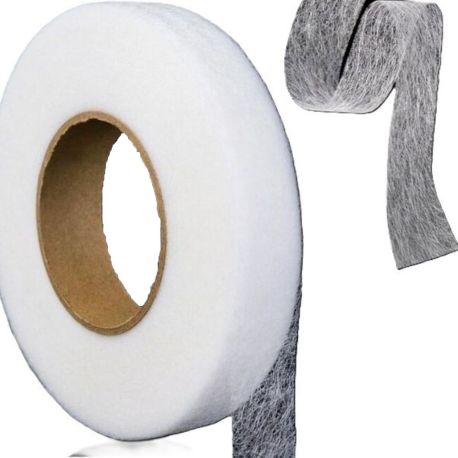 Ruban Thermocollant pour Ourlets Rouleau 60 mètres largeur 2 cm