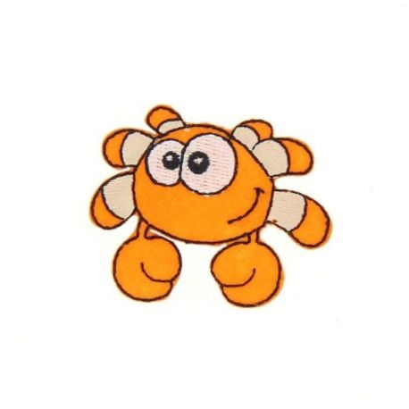 Patch Ecusson Thermocollant Abeille 6 x 6 cm