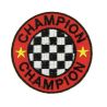Patch Ecusson Thermocollant Rond Champion 6,50 x 6,50 cm