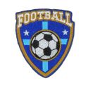 Patch Ecusson Thermocollant Blason Football 5,50 x 6,50 cm