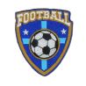 Patch Ecusson Thermocollant Blason Football 5,50 x 6,50 cm