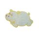 Patch Ecusson Thermocollant Hippopotame Coloris Rose 4 x 8 cm