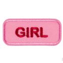 Patch Ecusson Thermocollant Boy Bleu 2,50 x 5,50 cm