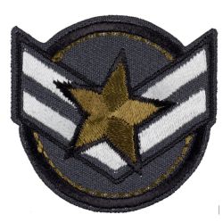 Patch Ecusson Thermocollant Blason Militaire Etoile 4 x 4,50 cm