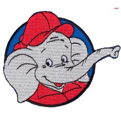 Patch Ecusson Thermocollant Benjamin l'éléphant 7 x 9 cm