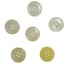 Lot de 6 boutons bordure coloris Bordeaus 23 mm plastique
