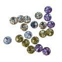 Lot de 20 Boutons "crystal" multicolores 13 mm Plastique