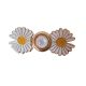 Bouton Clipsable pour Jeans trop Large, Ajuste la Taille Sans Couture, Serre-taille Rapide, Bouton magique Coloris Fleur Smile