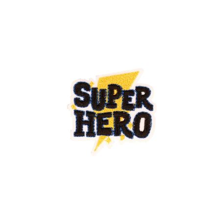 Patch Ecusson Thermocollant Comics Super Hero 4,50 x 4,50 cm