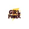 Patch Ecusson Thermocollant Comics Girl Power 4 x 4,50 cm