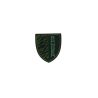 Patch Ecusson Thermocollant Blason Ranger Noir 4 x 4,50 cm