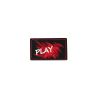 Patch Ecusson Thermocollant Wild noir et Kaki 4 x 5 cm