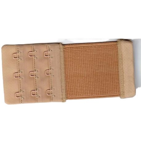 Rallonge Prolongateur Soutien Gorge 5 cm 3 hauteurs de crochets Coloris Chair