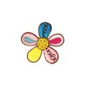 Patch Ecusson Thermocollant Fleur Multicolore 3,50 x 3,50 cm