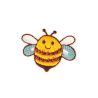 Patch Ecusson Thermocollant Fleur Multicolore 3,50 x 3,50 cm