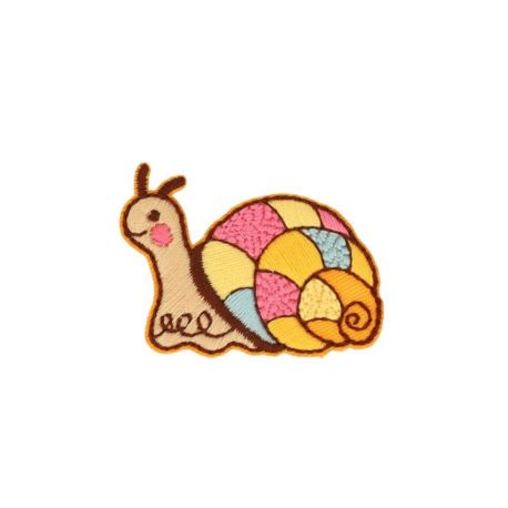 Patch Ecusson Thermocollant Fleur Multicolore 3,50 x 3,50 cm