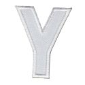 Patch Ecusson Thermocollant Lettre Blanche 3,50 x 5 cm Lettre Z