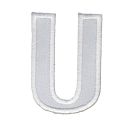 Patch Ecusson Thermocollant Lettre Blanche 3,50 x 5 cm Lettre Z
