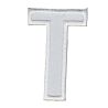 Patch Ecusson Thermocollant Lettre Blanche 3,50 x 5 cm Lettre Z
