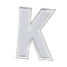 Patch Ecusson Thermocollant Lettre Blanche 3,50 x 5 cm Lettre Z