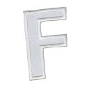 Patch Ecusson Thermocollant Lettre Blanche 3,50 x 5 cm Lettre Z