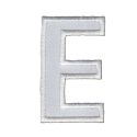 Patch Ecusson Thermocollant Lettre Blanche 3 x 5 cm Lettre E