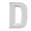 Patch Ecusson Thermocollant Lettre Blanche 3,50 x 5 cm Lettre Z