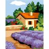 Kit Canevas complet La Toscane 14 x 18 cm