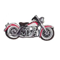 Patch Ecusson Thermocollant Moto 4,50 x 9 cm