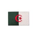 Patch Ecusson Thermocollant Drapeau Algérie 4 x 6 cm