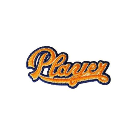Patch Ecusson Thermocollant Player 3 x 6 cm