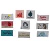 Étiquette tissée à coudre Lot de 10 Message Fun Customisation textile Thème Amour
