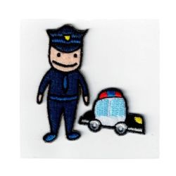 Patch Ecusson Thermocollant Cow Boy et son cheval