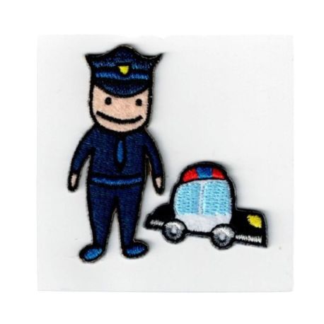 Patch Ecusson Thermocollant Cow Boy et son cheval