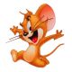 Patch Ecusson Thermocollant Tom et Jerry 7 x 8 cm