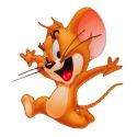 Patch Ecusson Thermocollant Tom et Jerry 7 x 8 cm